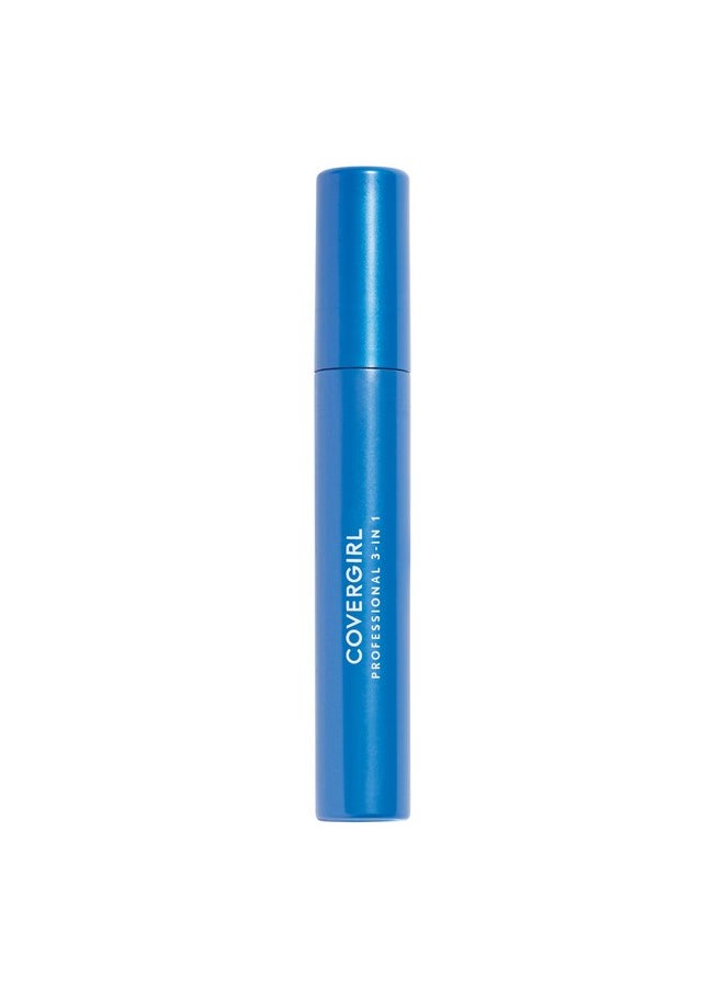CoverGirl COVERGIRL Professional All-in-One Curved Brush Mascara, Black 205, 0.3 fl oz (9 ml) (Packaging may vary)  - Image 1