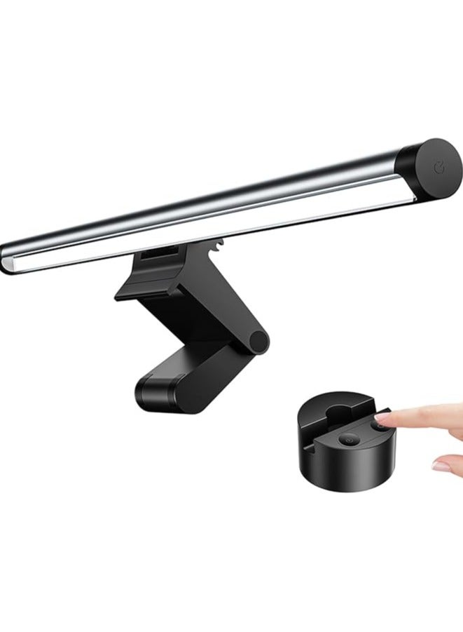 erorex Computer Monitor Light Bar, Monitor Eye Protection Lamp, Wireless Remote Control Lamp Dimmer Switch, Screen Glare Free Monitor Desk Lamps for Work & Office  - Image 1