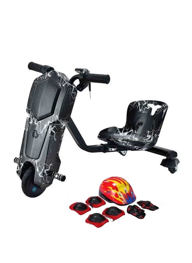 Mini electric drift scooter toy, withstands up to 50 kilograms, with 36 volt high-power pedal, 150 watts, equipped with 3 wheels and safety accessories. - pzsku/Z5CB5FC51FE7FFFECEA42Z/45/_/1711806956/6a084eea-ea5d-4d51-b413-c0c2789457ad