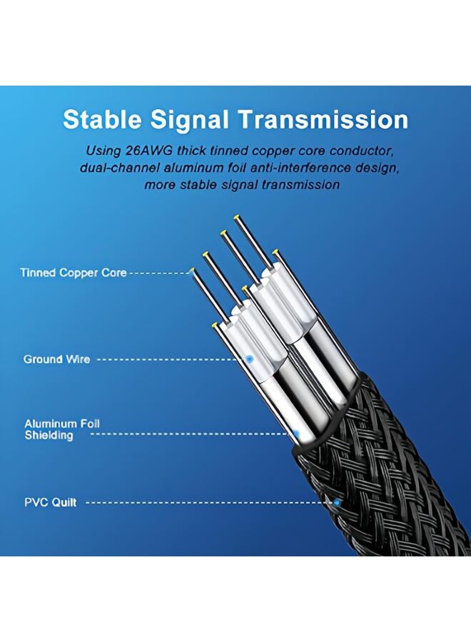 LAMAY 5PCS SATA III Cable, 6Gbps Straight HDD SDD Data Cable, SATA 3.0 Nylon Braided Cable with Locking Latch for SATA HDD, SSD CD Driver CD Writer 20Inch - Image 3