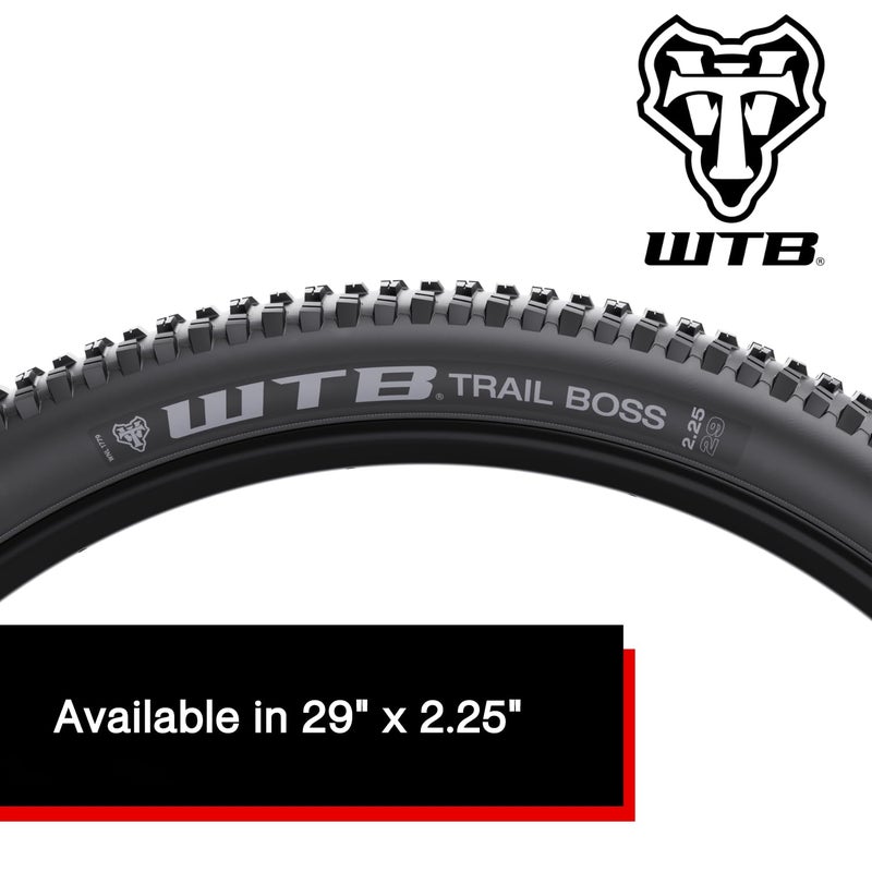 WTB Trail Boss 2.25 x 29” Comp 30tpi Mountain Bike Tire – Moderately Aggressive Tread for Trail Riding, Superior Grip & Durability – Ideal for Loose and Rocky Terrain - Image 4
