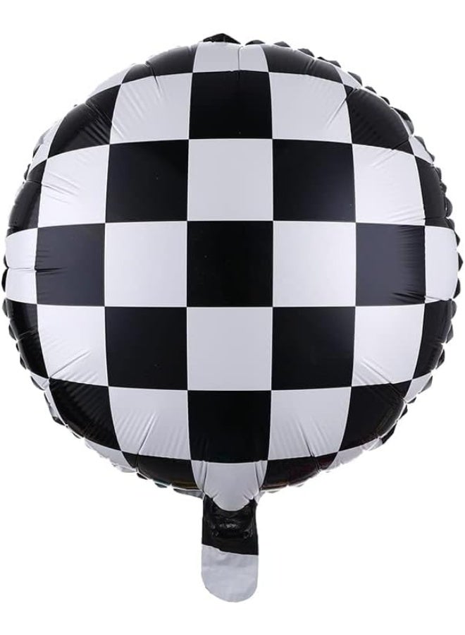 Dingo Race Car Balloons Arch Garland Kit 148PCS Red Blue Black Checkered Flag Foil Balloon Racing Car Theme Two Fast 2nd Birthday Party Supplies for Boys - Image 5