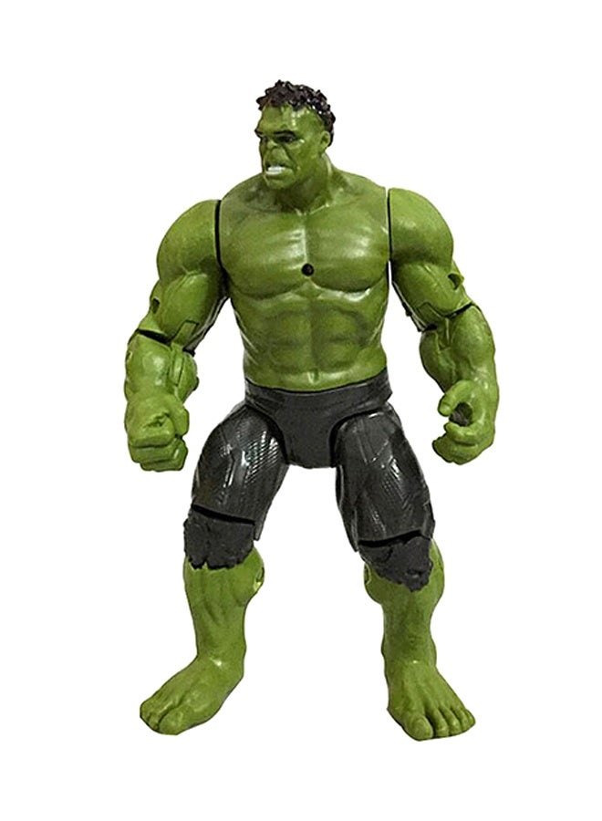 The Hulk Collectible Action Figure - 12-Inch Highly Detailed Figure with Rippled Muscles - Image 2