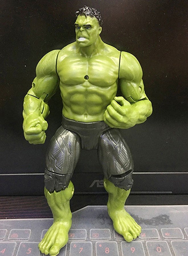 The Hulk Collectible Action Figure - 12-Inch Highly Detailed Figure with Rippled Muscles - Image 1