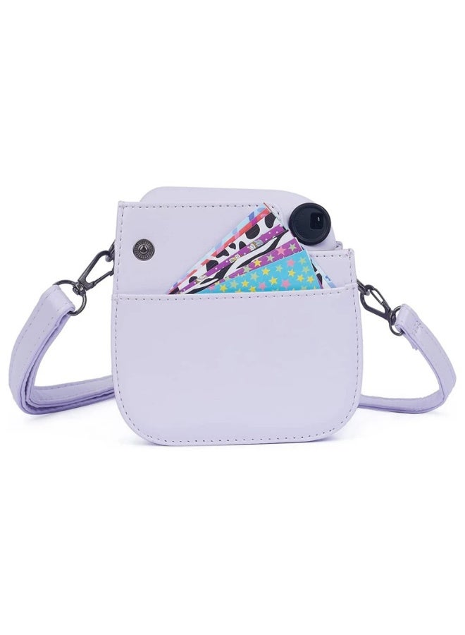 Camera Case For Instax Mini 11 PU Leather Cover Bag for Fujifilm Film Camera Bag with Shoulder Strap - Image 5