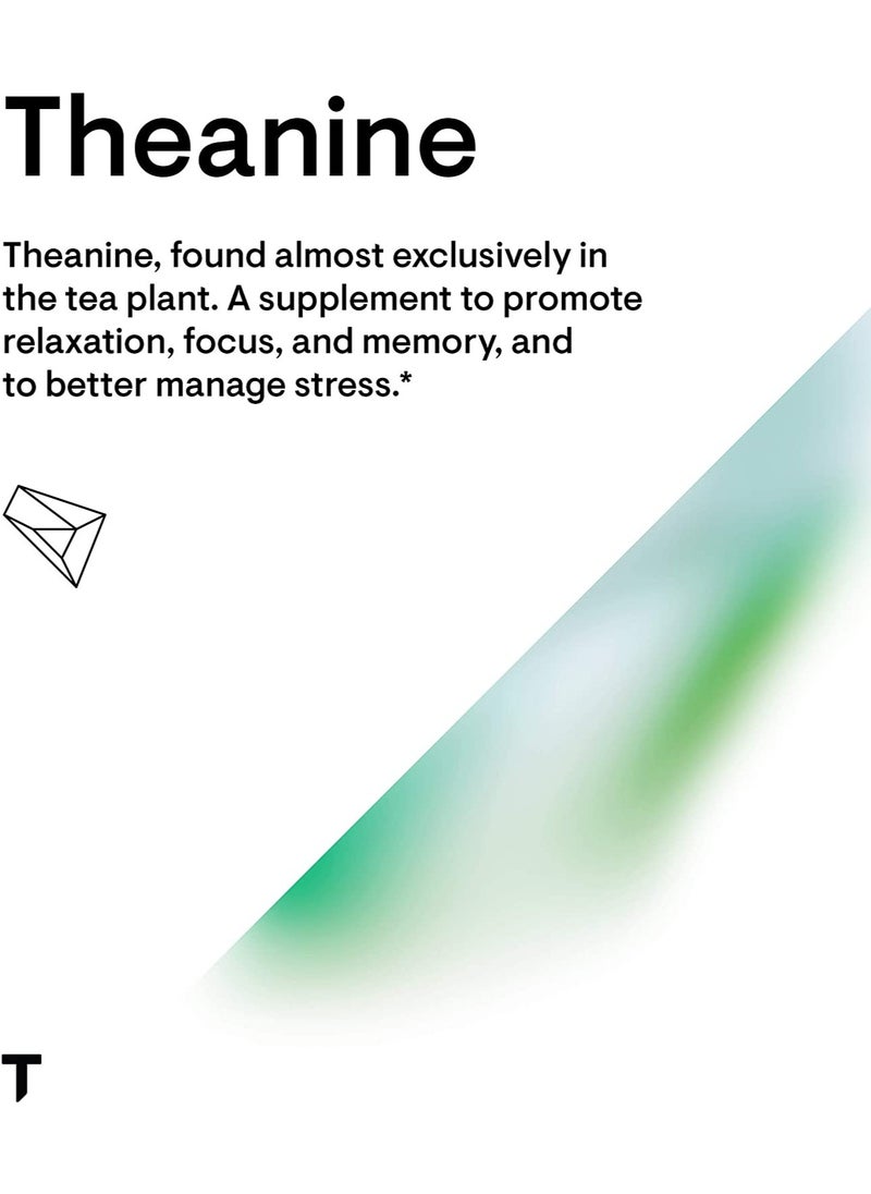 Thorne - Theanine Dietary Supplement 90 Capsules - Image 1