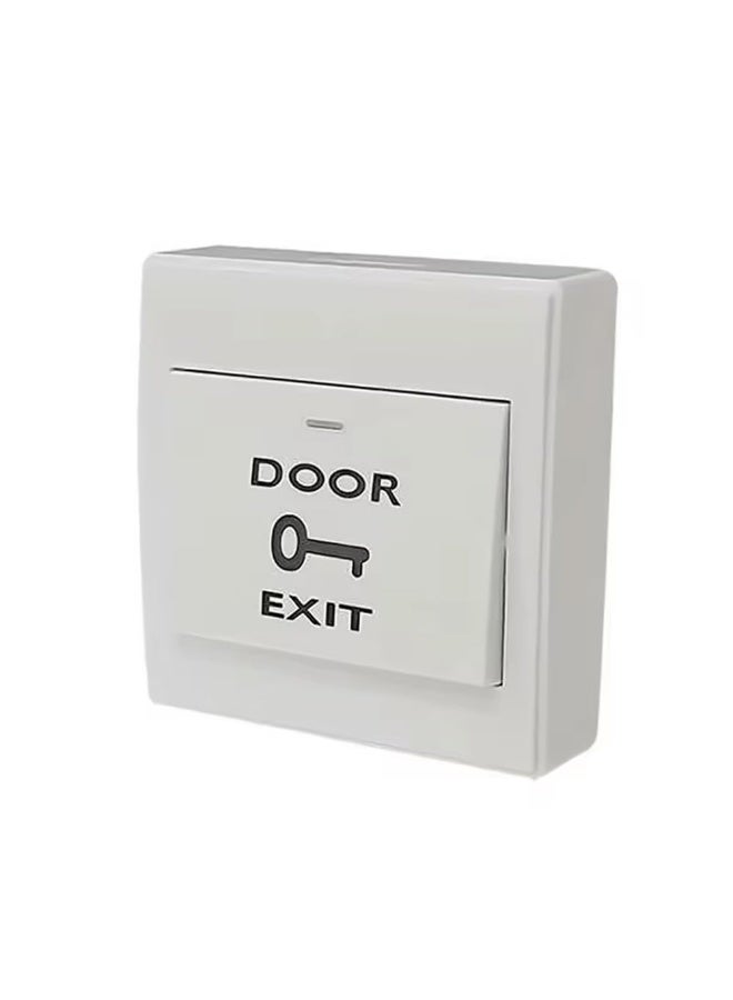 زر دفع خروج الباب مع صندوق سفلي، لوحة مفتاح خرج NO/COM للتحكم في الوصول وإطلاق الباب والأقفال الإلكترونية