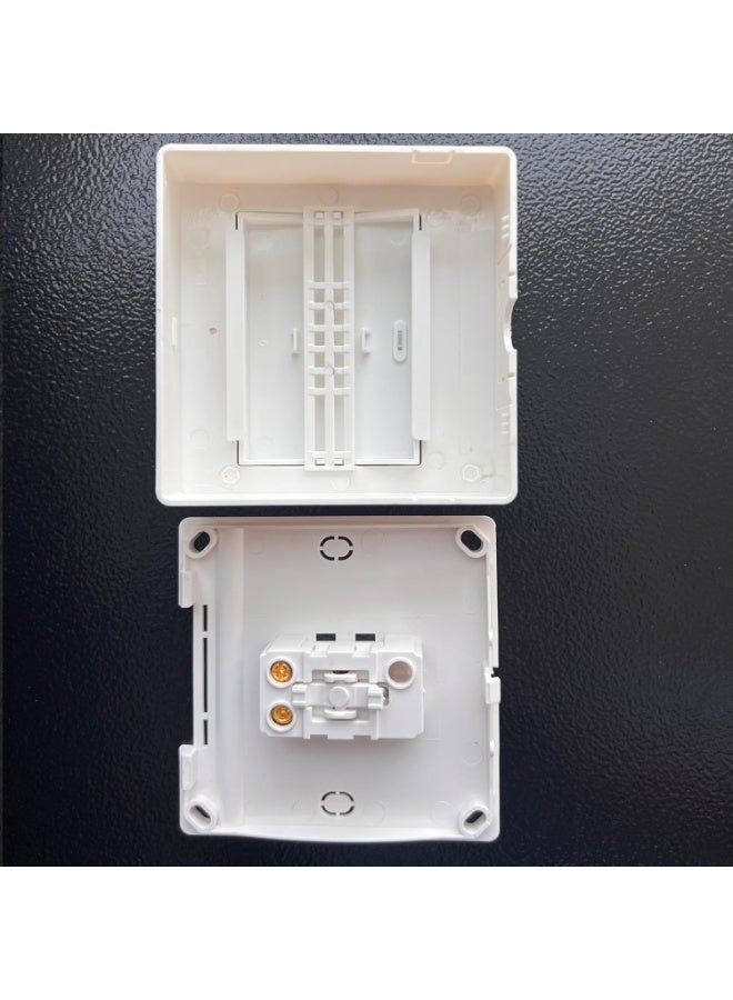 زر دفع خروج الباب مع صندوق سفلي، لوحة مفتاح خرج NO/COM للتحكم في الوصول وإطلاق الباب والأقفال الإلكترونية