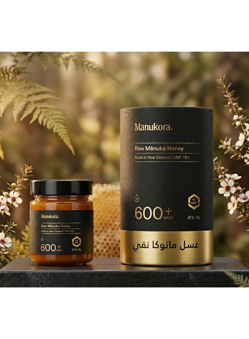 Manukora Honey Mgo 600+ 250gm - Image 2