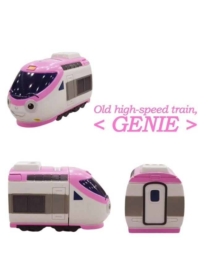 GIANANO 5 Color Mini Car Figures, No Battery Korean Animation Little Bus Friends, Ti.ti.po Figure Set of 5 - Image 4