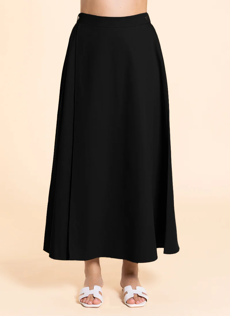 شايبس DETAILED A-LINE MAXI SKIRT