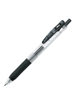 ZEBRA 1 Piece Sarasa Clip Gel Ink Rollerball Pen Black 05mm 