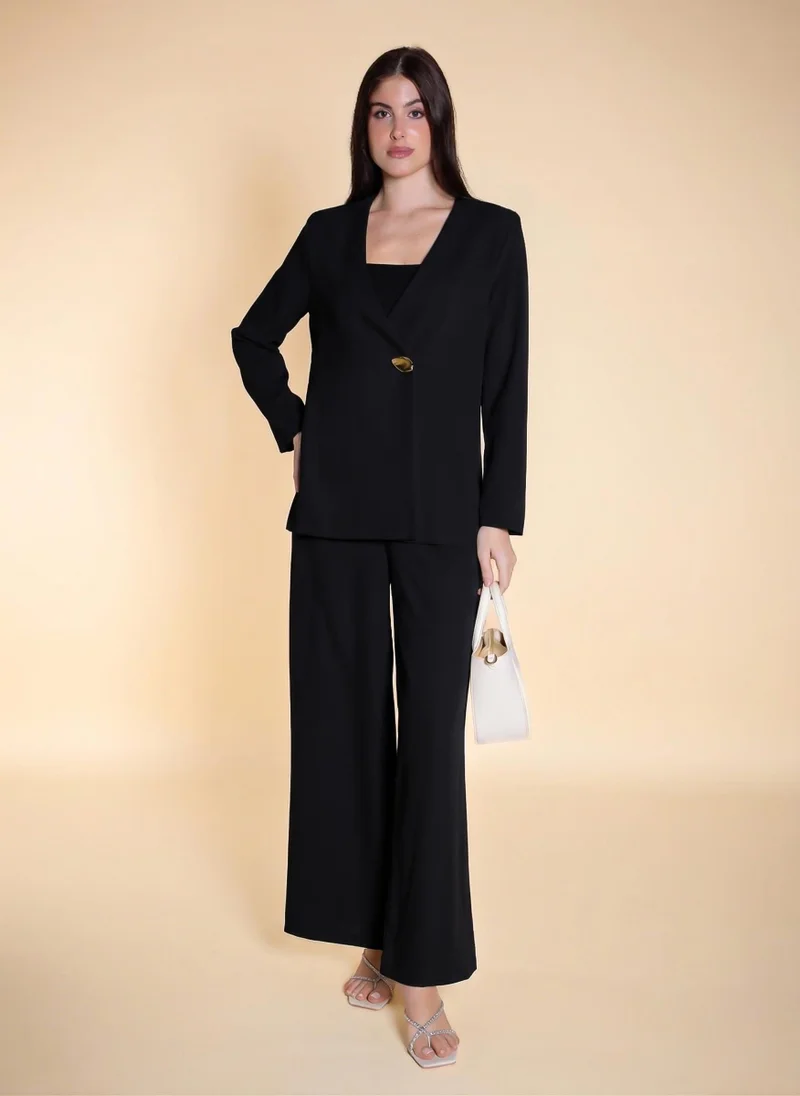 شايبس STATEMENT BUTTON BLAZER SET
