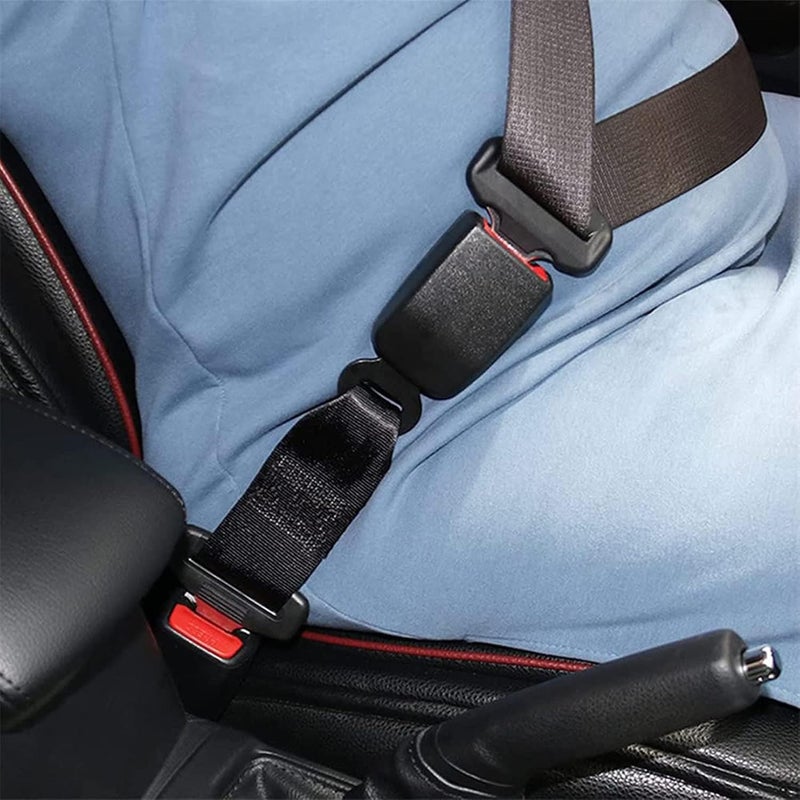 Fenex Car Seat Belt Extender, 1-Piece, Universal Fit Shoulder Pads for Comfortable Driving (Beige) - Image 2