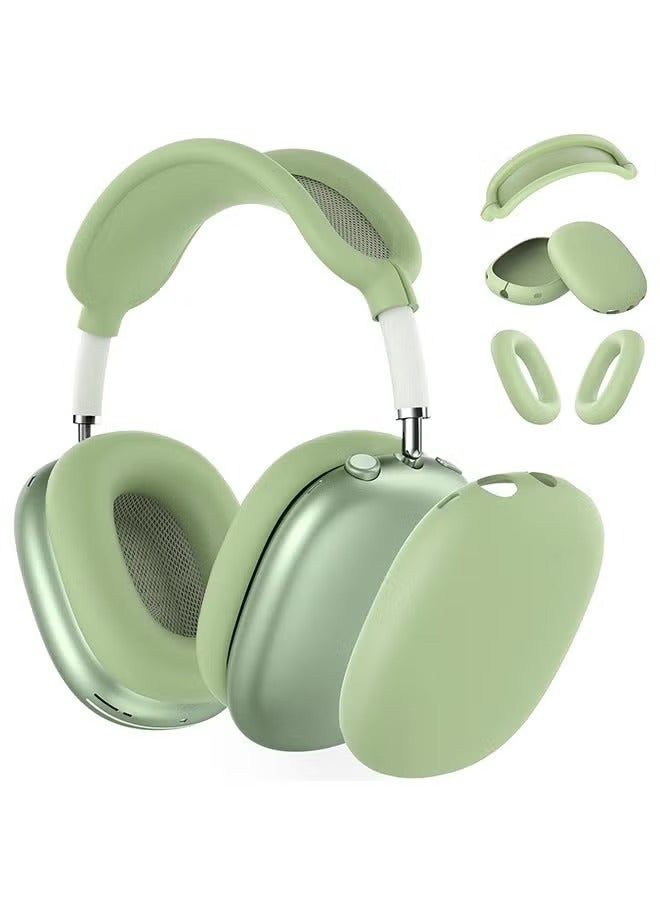 Silicone Case Cover for AirPods Max Headphones Anti-Scratch Ear Cups Cover and Headband Cover for AirPods Max Accessories Skin Protector for AirPods Max - Image 1