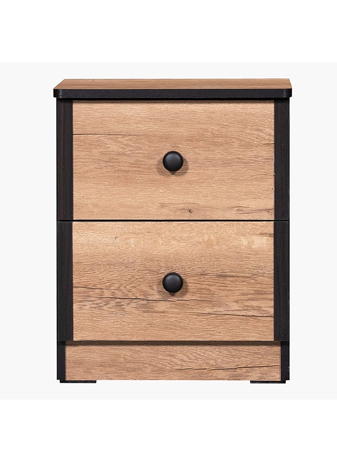 Home Box Crew 2-Drawer Nightstand 40 x 50 x 40 cm  - Image 2