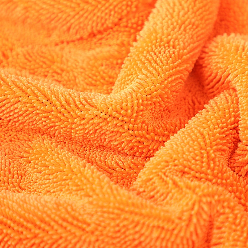 1200Gsm Small Braid Car Washing Cloth Double-Layer Two-Color Car Cleaning Towel Absorbent Thickened Cleaning Towel Fine Fiber - Image 5