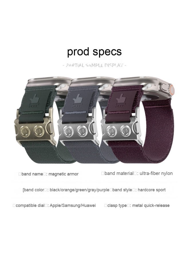 Universal Quick-Release Watch Band for Apple 38/40/41/42/44/45/46/49mm - Image 2
