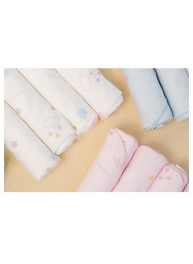 Snow Owl Bamboo Baby Bolster - Lovely Sky Pink - Image 3