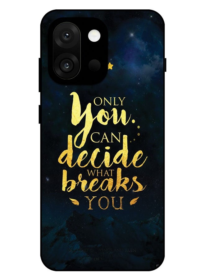 الصيد العين غطاء حماية مطبوع لهاتف OnePlus 13S - أنت وحدك من يقرر ما قد يكسرك - Image 1