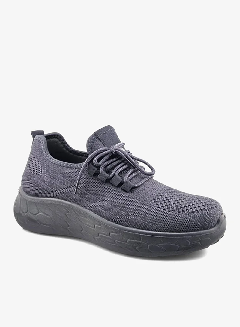 Stone Lightweight Knitted Sneakers