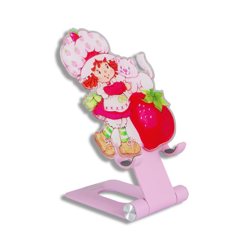 Sonix Character Phone Stand | Adjustable Cell Phone Holder, Desk Stand, Dock | Strawberry Shortcake Vintage - Image 1