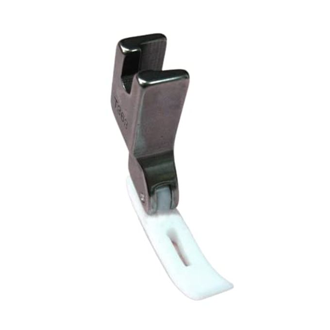 Cutex Narrow Zipper Foot with Teflon Bottom for Industrial Sewing Machine Compatible Part Number #T363 - Image 1