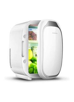 Coolbaby Mini Fridge 6 Liter Dual Use Small Refrigerator Car/Home Cooler Warmer Portable Freezer Portable Heating & Cooling MakEUp Fridge