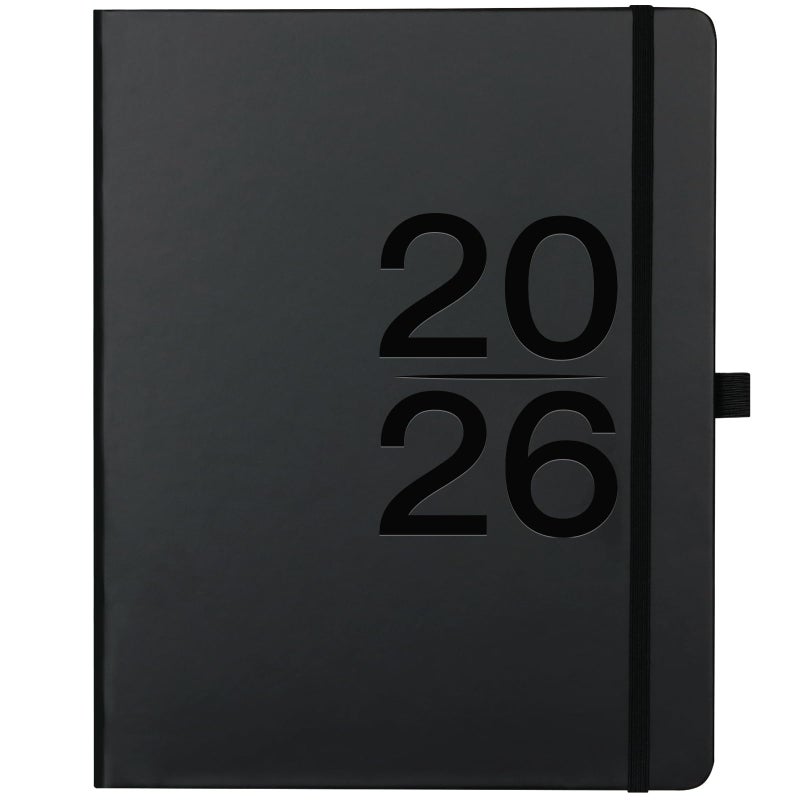MaaIbok 2026 Planner - 2026 Weekly Monthly Planner, 8" x 10", JAN.- DEC. 2026, 2026 Planner/Calendar with Weekly Note Page, Hardcover, Pen Loop, Elastic Band, Inner Pocket - Image 1