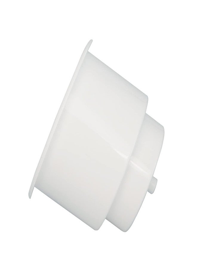 Yuanhe White Plastic Cup Drink Holder Insert with Drain for Boat Car Marine Rv, 4PCS - Image 4