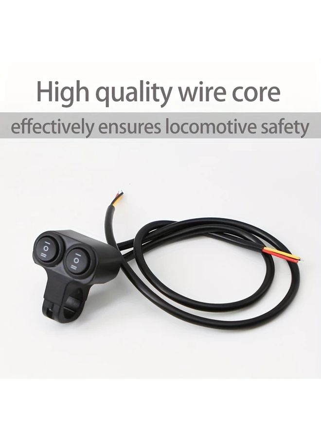 1 Pc Three Wire Motorcycle Control Switch Hands Free Light Bar Accurate Highly Responsive Robust Long Lasting User Friendly Easy Install Modification Accessory - Image 4