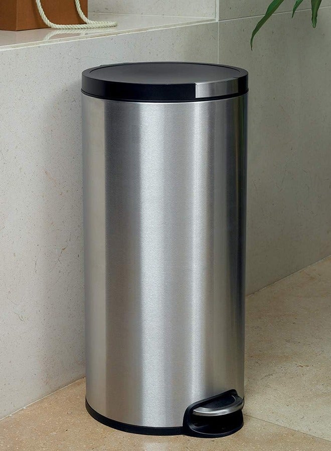 Orchid Eko Artistic Round Step Waste Bin With Lid 12 Litre  - Image 2