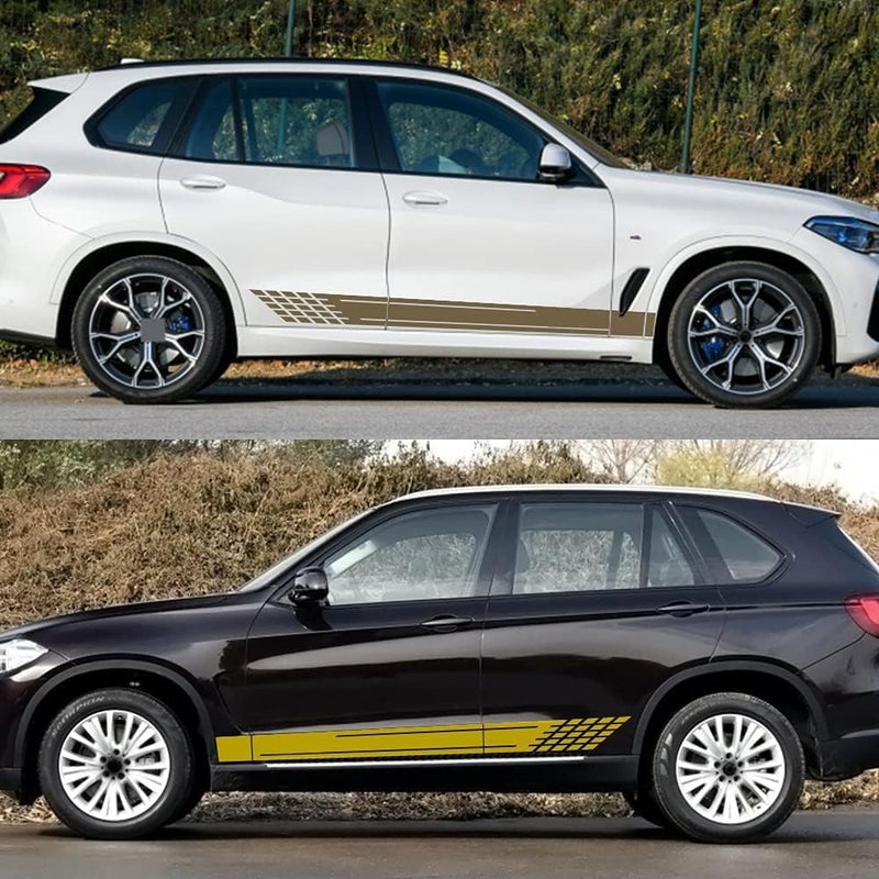 ملصق لحافة باب السيارة الجانبي لطراز BMW X5 F15 E70 E53 G05، ملصقات خطوط لحافة باب السيارة الجانبي، زينة للهيكل، إكسسوارات أوتوموتيفية، باللون الأحمر - Image 4