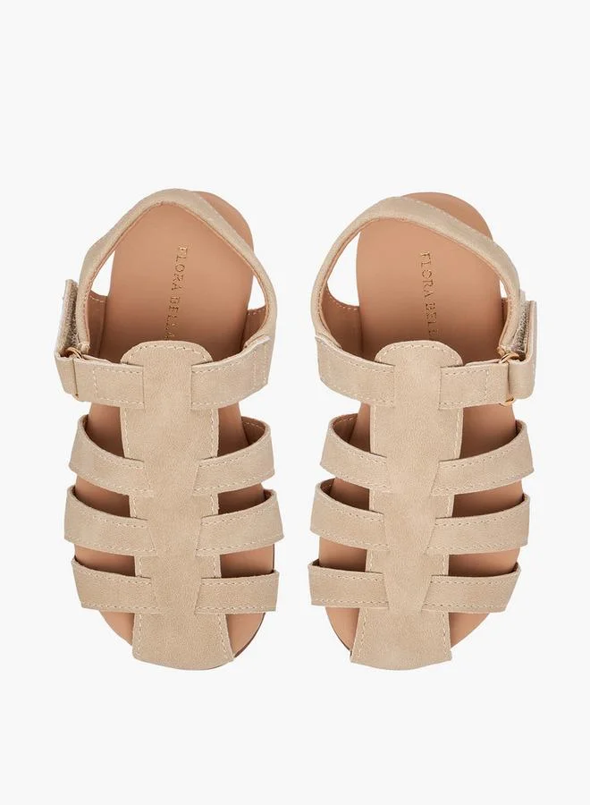 فلورا بيلا من شو إكسبرس Girls Hook & Loop Sandals