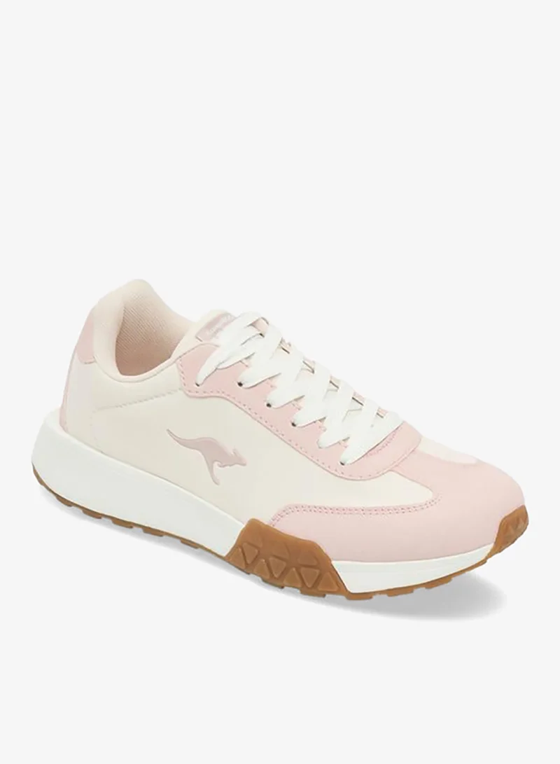 كانغاروس Women Colourblock Lace-Up Sports Shoes