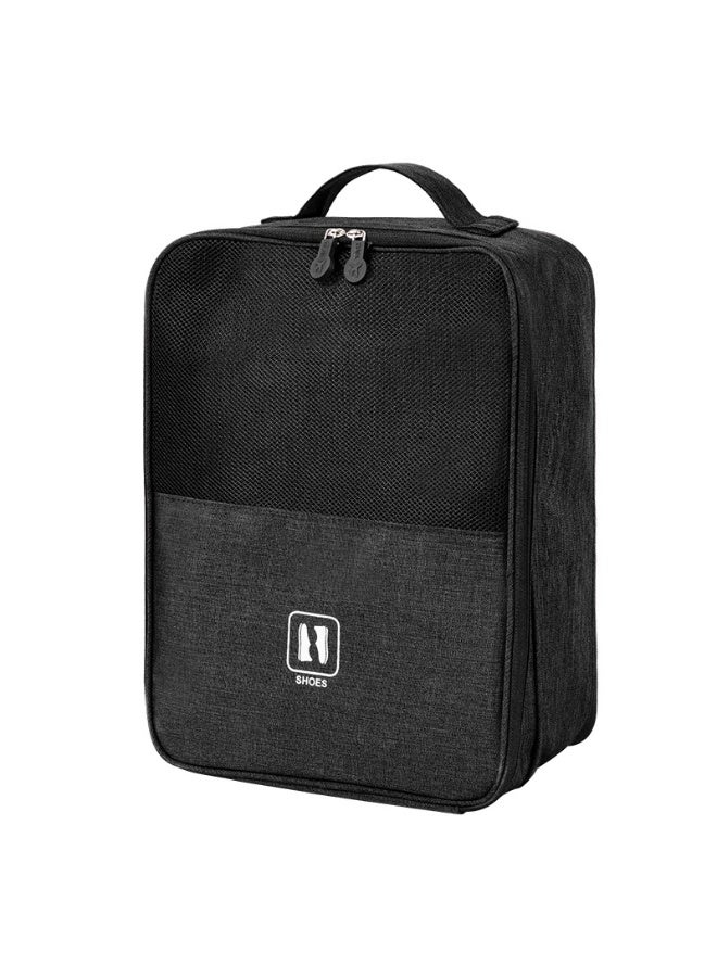Portable Travel Storage Bag Oxford Fabric Waterproof Dustproof Shoe Bag Outdoor Hiking Sports Shoe Organizer Bag Can Hold 3 Pairs of Shoes, Ideal for Travel and Daily Use Storage Bag - Image 1