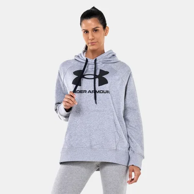 UNDER ARMOUR Women's UA Rival Fleece Logo Hoodie