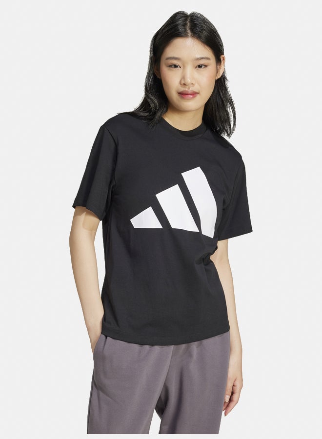 Adidas essentials big logo cotton women's graphic t-shirt  - Image 1