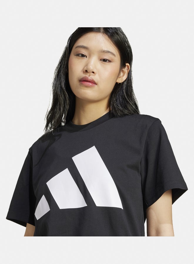 Adidas essentials big logo cotton women's graphic t-shirt  - Image 3