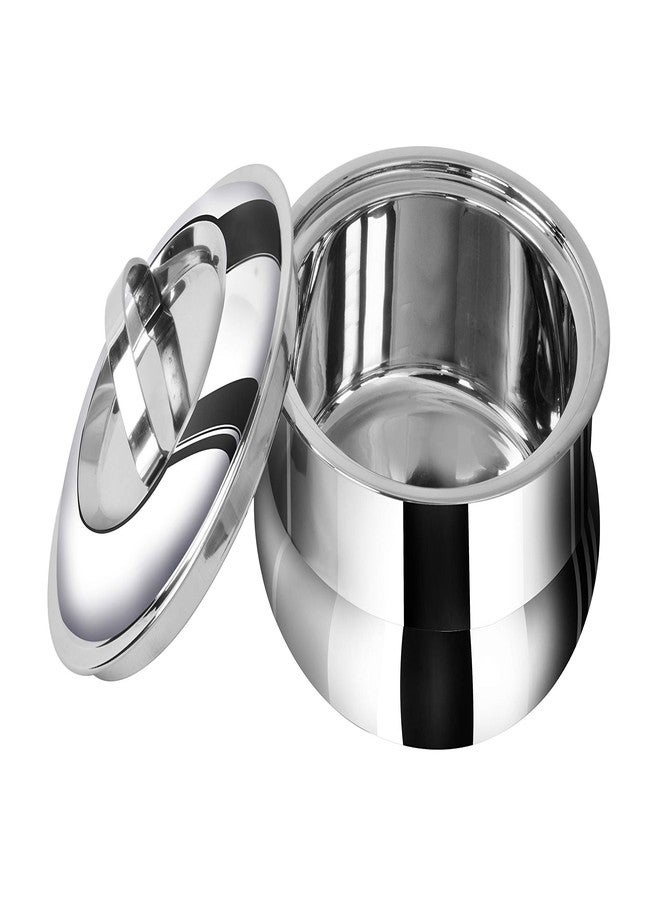 Petals Stainless Steel Insulated Hot Pot Belly Casserole, 1 Litre - Image 3