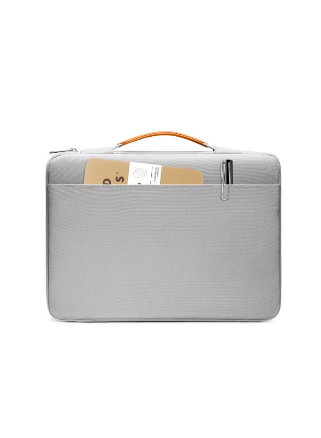 Tomtoc Defender-A14 360 Protective Laptop Carrying Case for 14-inch MacBook Pro M4/M3 A2992 A2918 M2/M1 Pro/Max A2779 A2442 2023-2021, 12.9-inch iPad Pro 3rd-6th Gen, Water-Resistant MacBook Eco-Friendly Laptop Bag Sleeve - Image 3