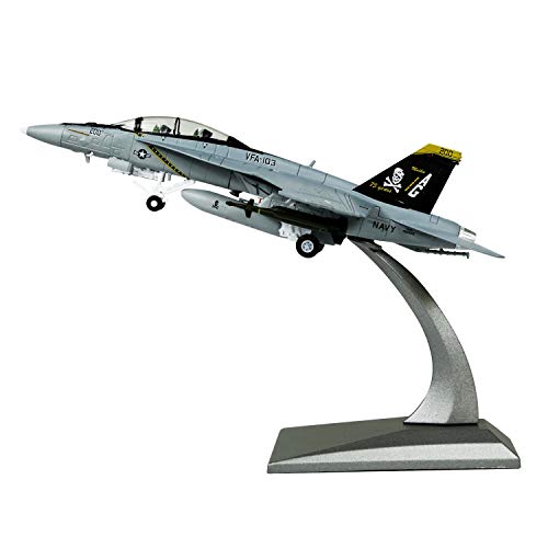 HANGHANG 1/100 Scale F/A-18 Hornet Strike Fighter Plane Metal Fighter Military Model Diecast Plane Model for Collection or Gift - Image 5