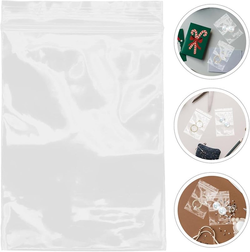 100pcs Jewelry Bags Vacuum Seal Mailers Thick Material Multi Functional Storage Shipping Packaging - Image 5