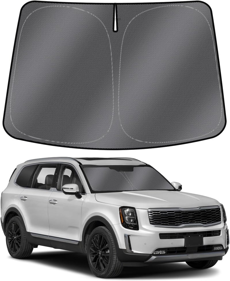 Mixsuper Liner Windshield Sun Shade for Kia Telluride 2020-2025 - Image 1