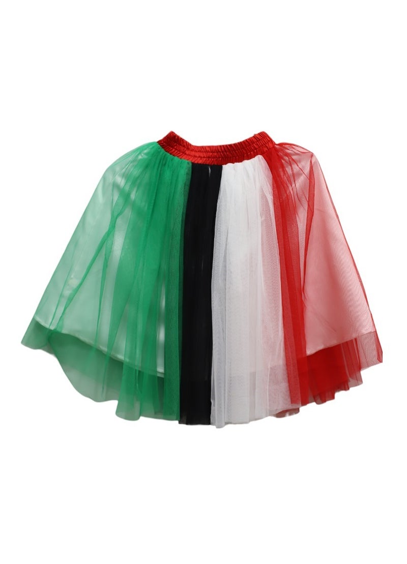 D'Daniela Girls UAE Flag National Day Skirt - Image 2