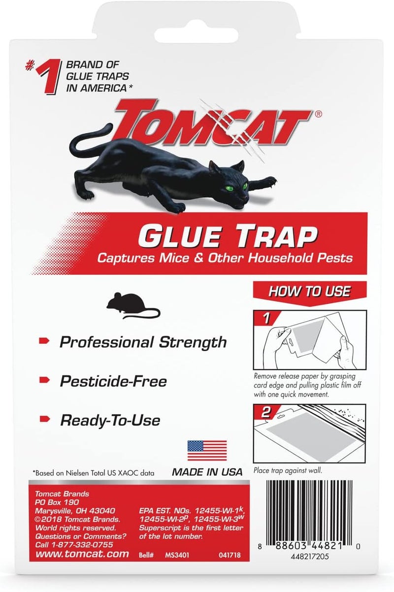 TOMCAT Glue Traps with Professional Strength Glue, Ready-to-Use, 36 ct. Value Pack - Image 2