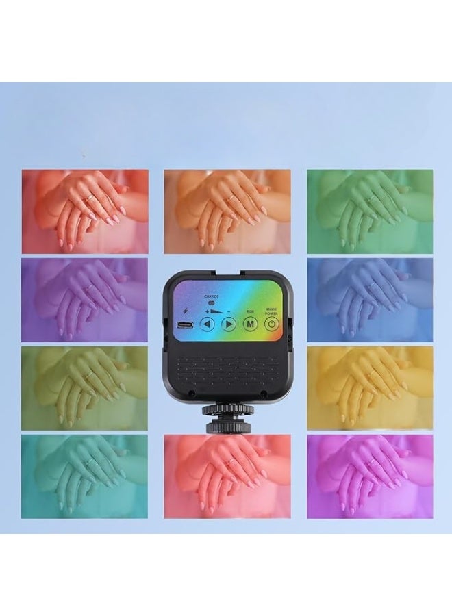 80 LED Rechargeable Selfie Video Light with Clip – 3 Light Modes & 10 Brightness Levels – Compatible with Phones, Tablets, and Laptops - Image 4