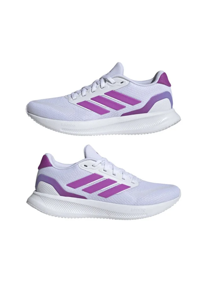 Adidas Adidas Runfalcon 5 W White Running Shoes For Women