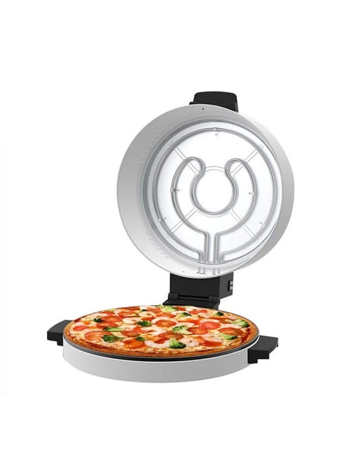 Arabic Bread And Roti Maker With 30cm Non Stick Baking Plate, Halogen Tube With Stainless Steel Heating Coil With Adjustable Double Thermostat Which Supports Bread Roti Pizza & Pancake - Image 5