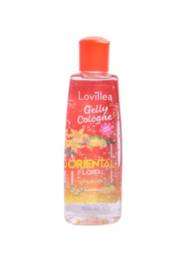 LOVillEA Oriental Floral Body And Hand Gelly Cologne Gel Clear/Yellow 200ml - Image 1